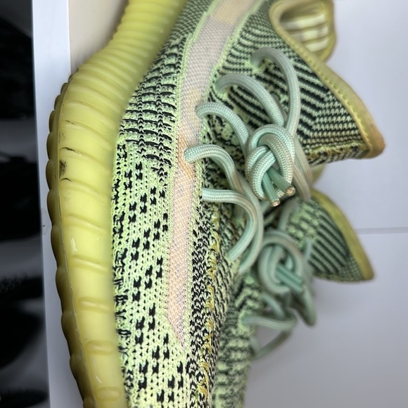 Yeezy Boost 350 Lime Green - Picture 11 of 12